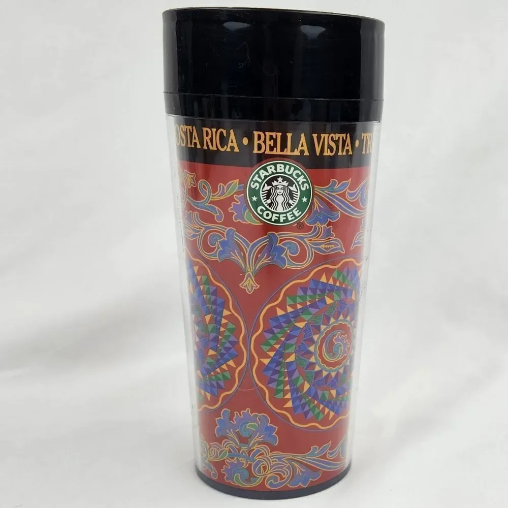 ☕️Vintage Starbucks 90s Costa Rica 16oz Travel Tumbler